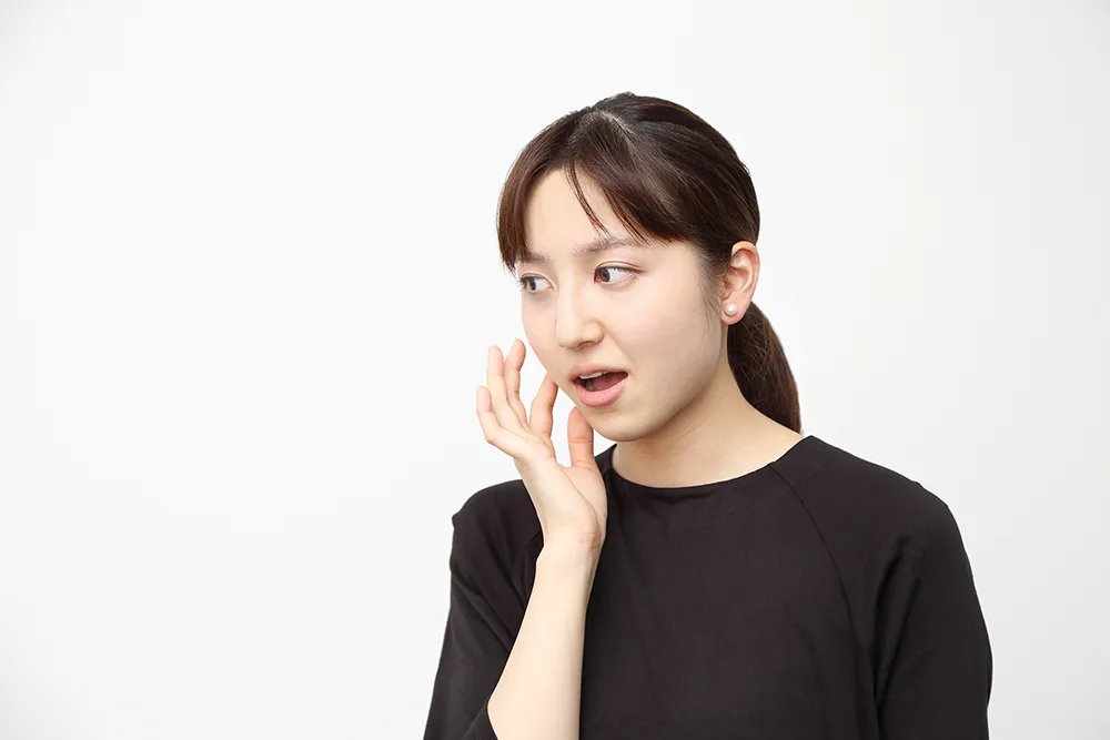 顎関節症の代表的な症状